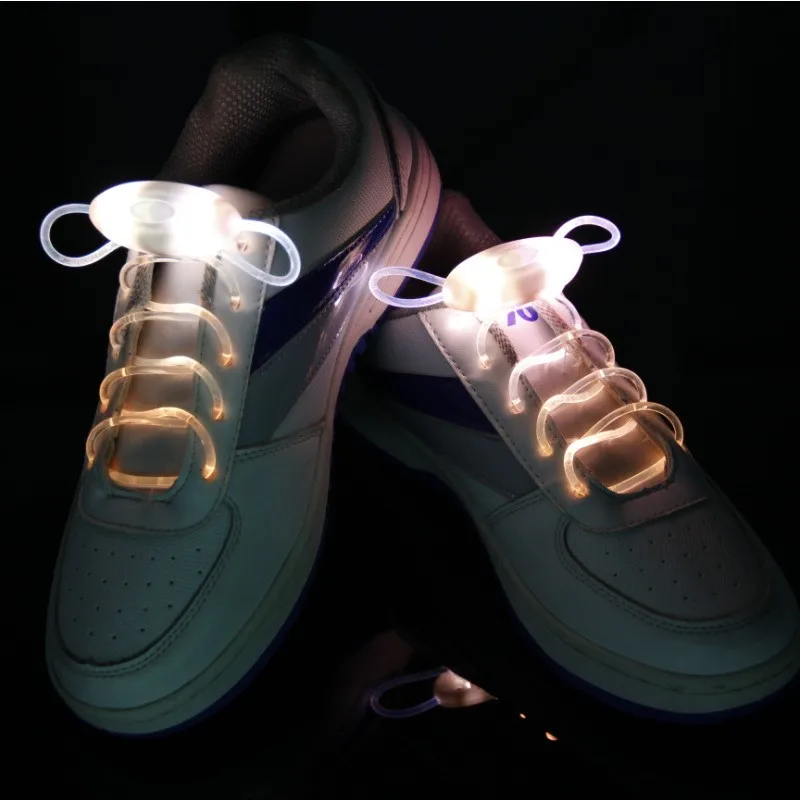 

50pairs Party Skating Charming LED Flash Light Up Glow Shoelaces Shoe Laces Shoestrings for Shoe Accessories