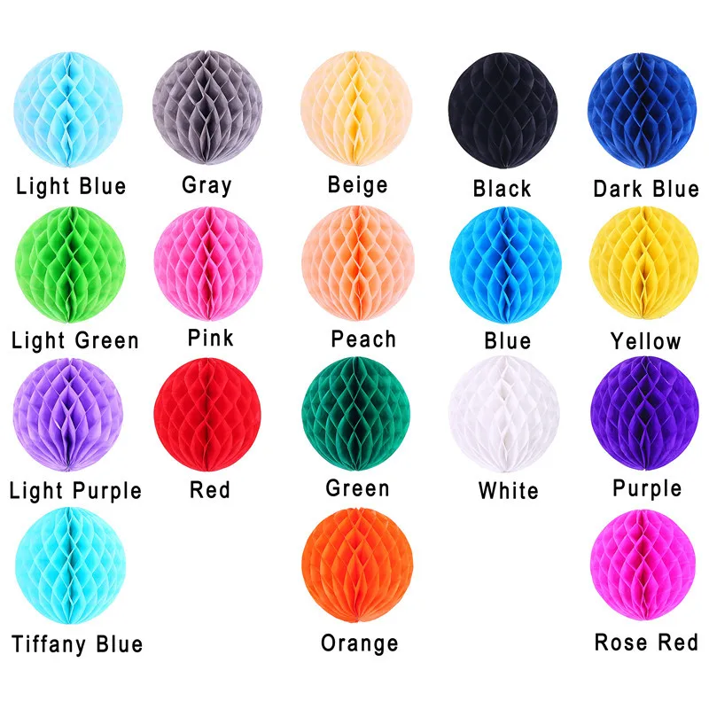 2 шт DIY сотовые ткани цветочные шары из бумаги папиросная бумага помпоны цветы