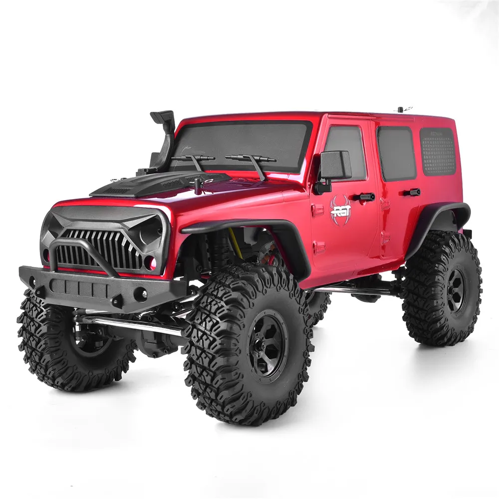 RGT Радиоуправляемый гусеничный 1:10 масштаб 4wd Rc Rock Cruiser EX86100 313 мм Колесная база гусеничный внедорожный монстр грузовик RTR 4x4 водонепроницаемый Радиоуправляемый автомобиль