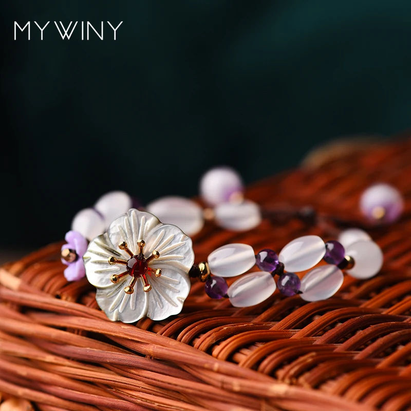 MYWINY оригинальный этнический экзотический браслет в виде ракушки новый