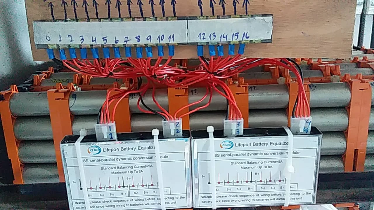 

5A - 8A Active Balancer Equalizer Lipo Lifepo4 Li-ion Battery BMS High Large Blance Current Dynamic Conversion Module Board