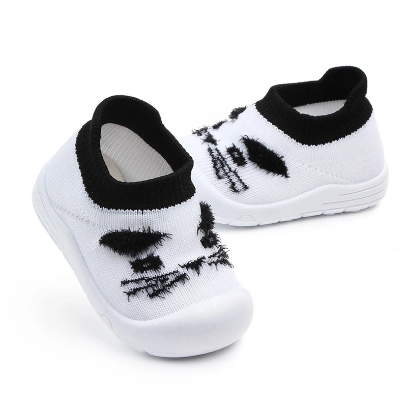 Детская обувь мода 2019 для малышей младенцев девочек мальчиков мультяшный Кот
