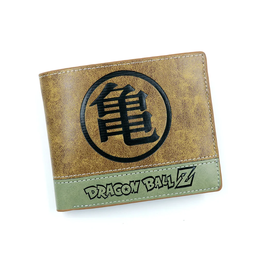 Dragon Ball-2 PU короткий кошелек Аниме Черный дворецкий дэт Примечание Сказочный хвост наруто одна деталь Тоторо меч искусство онлайн с карманом для монет - Цвет: Dragon Ball-2