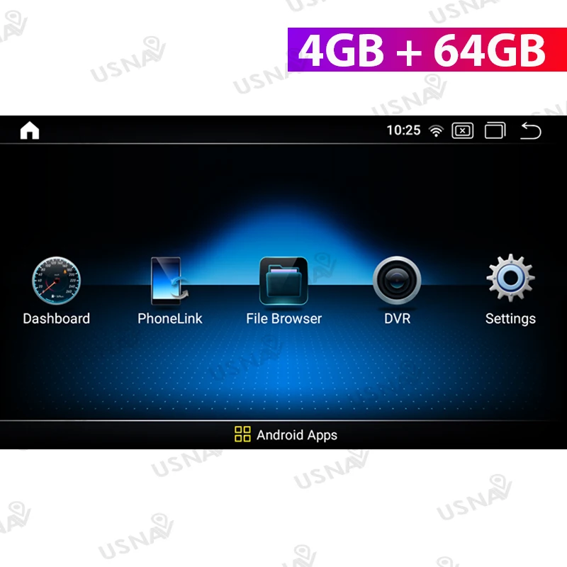 

USNAV Android 10.25 Car Radio for Mercedes Benz E Class W207 C207 RHD 2013- 2015 GPS DVD Player Multimedia Stereo Audio BT IPS