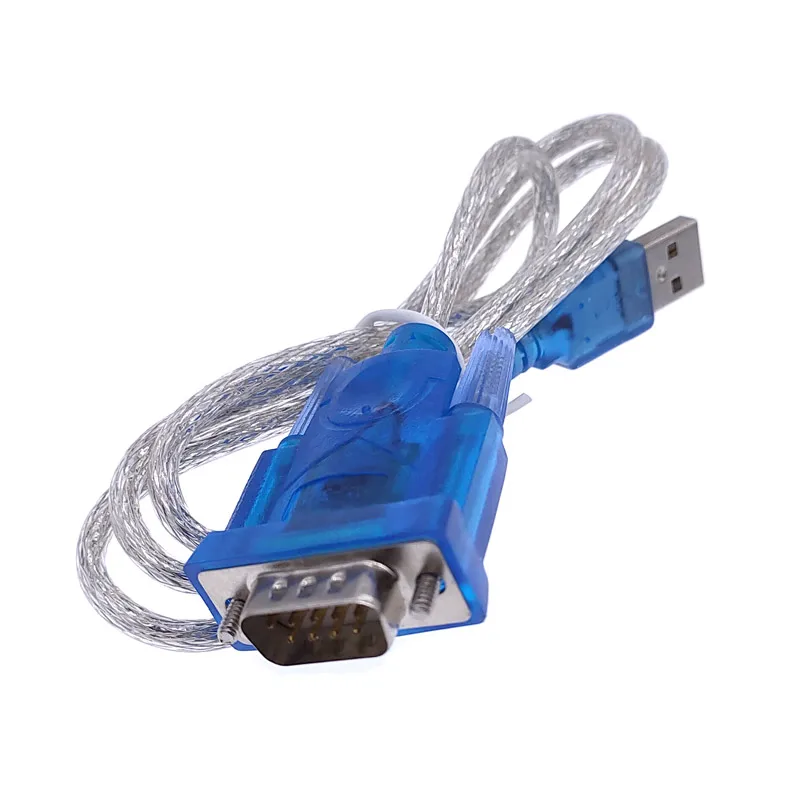 2 шт. CH340 USB к RS232 серийный Порты и разъёмы 9 Pin DB9 кабель Serial COM адаптер конвертер