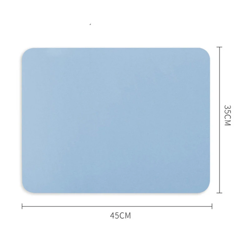 35*45 см натуральный диатомовых грязи Впитывающий Коврик для ног Нескользящая