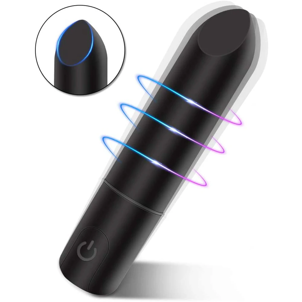 

Portable Bullet Vibrating Massager with Angled Tip for Precision Clit Stimulation 10 Modes for Women Enjoy Climax Anywhere