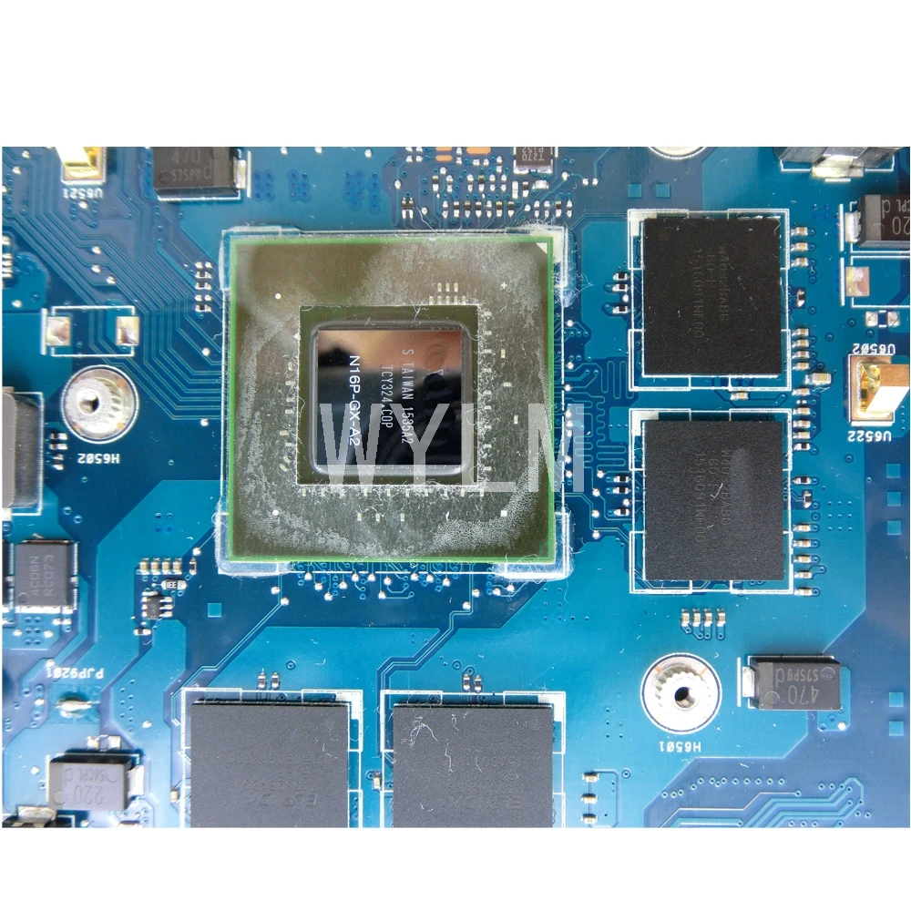 Материнская плата ROG GL752VW MB._ 0M/I7-6700HQ/AS GTX960M 2 ГБ для ноутбука Asus GL752V GL752 REV2.0 90NB0A40-R00010