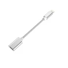 Для перехода от разъема Lightning к USB-C и разъемом типа Мама для адаптера переменного тока для iPhone 12 Pro Max,11, маленький размер, Xs, Xr,iPad Air, Совместимость с цифровыми наушники DAC