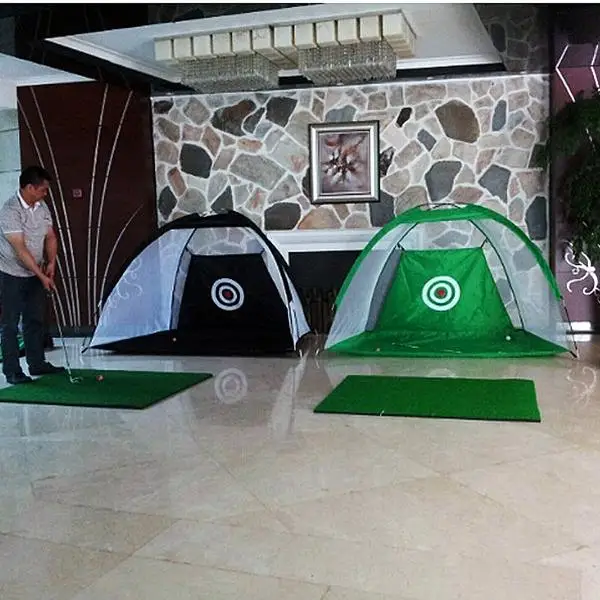 Fiyat Siyah Ve Yeşil Taşınabilir Golf Pratik Ağları Kullanılabilir Iç Ve Dış Mekanlarda