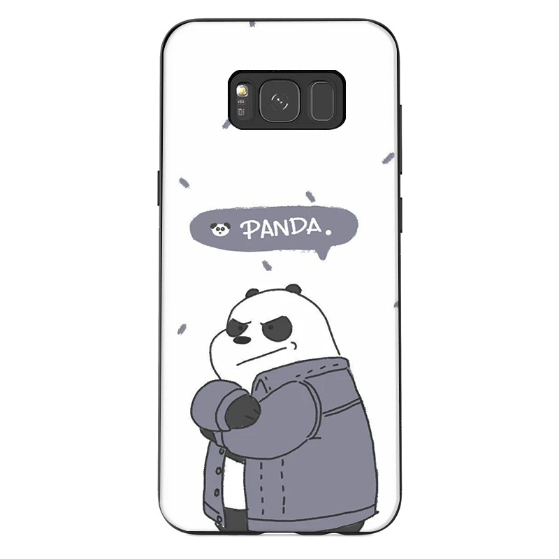 Чехол для телефона samsung M10 M20 M30 M40 S6 S7 край S9 S8 S10 S10E Plus Note 8 9 10 мультфильм Голые