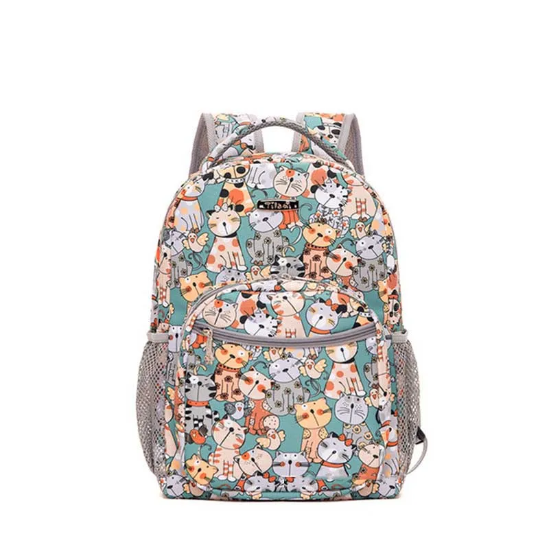 Детские школьные ранцы для мальчиков и девочек рюкзак с рисунком бабочки