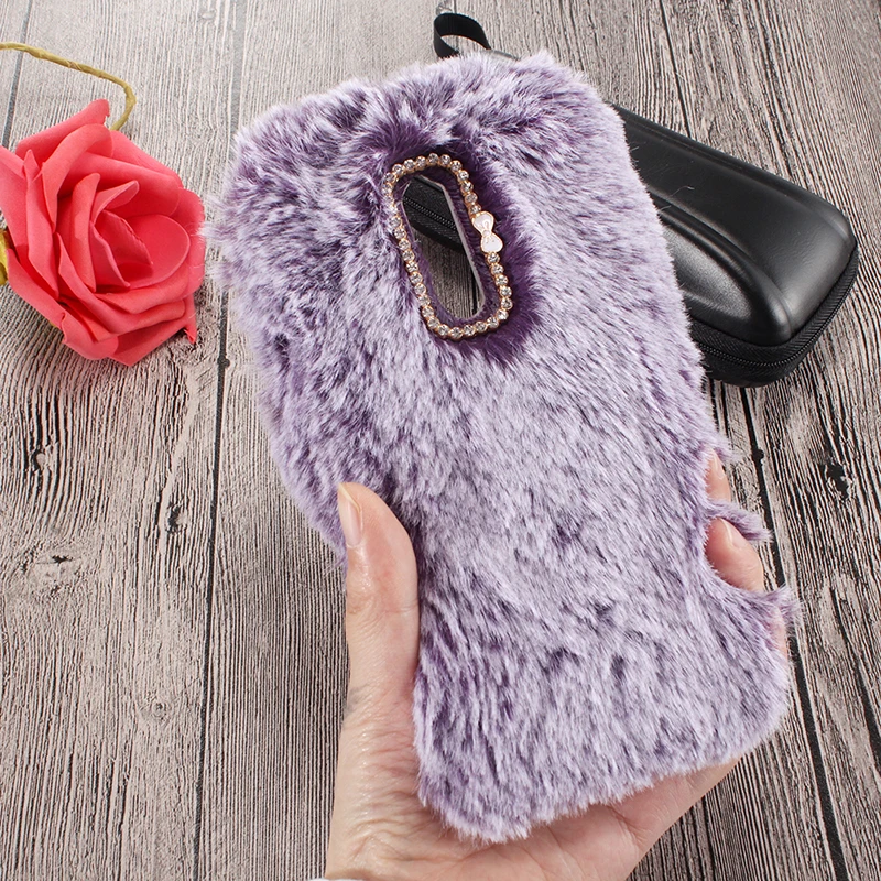 DIY мягкий пушистый Длинный Собака Красивый Стильный чехол Защитный для Wiko Upulse Lite