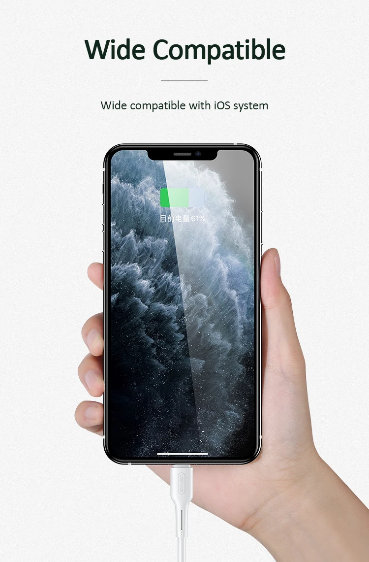 USAMS для usb c к Lightning зарядный кабель для iPhone xs max xr 8 7 6s plus 5S 11 apple ipad pro быстрое зарядное устройство pd кабель