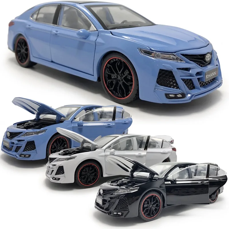 HOMMAT 1:24 Scale Toyota Camry KHANNIII Car Model Alloy Metal Toy Diecast Vehicles Collectible Gift For Boy | Игрушки и хобби