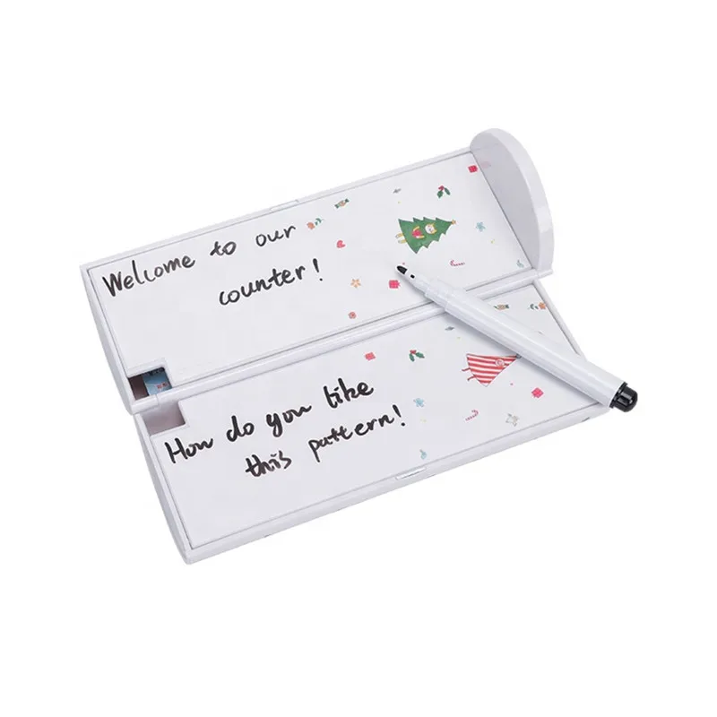 Многофункциональный чехол для карандаша цилиндрический дизайн двойная дверь