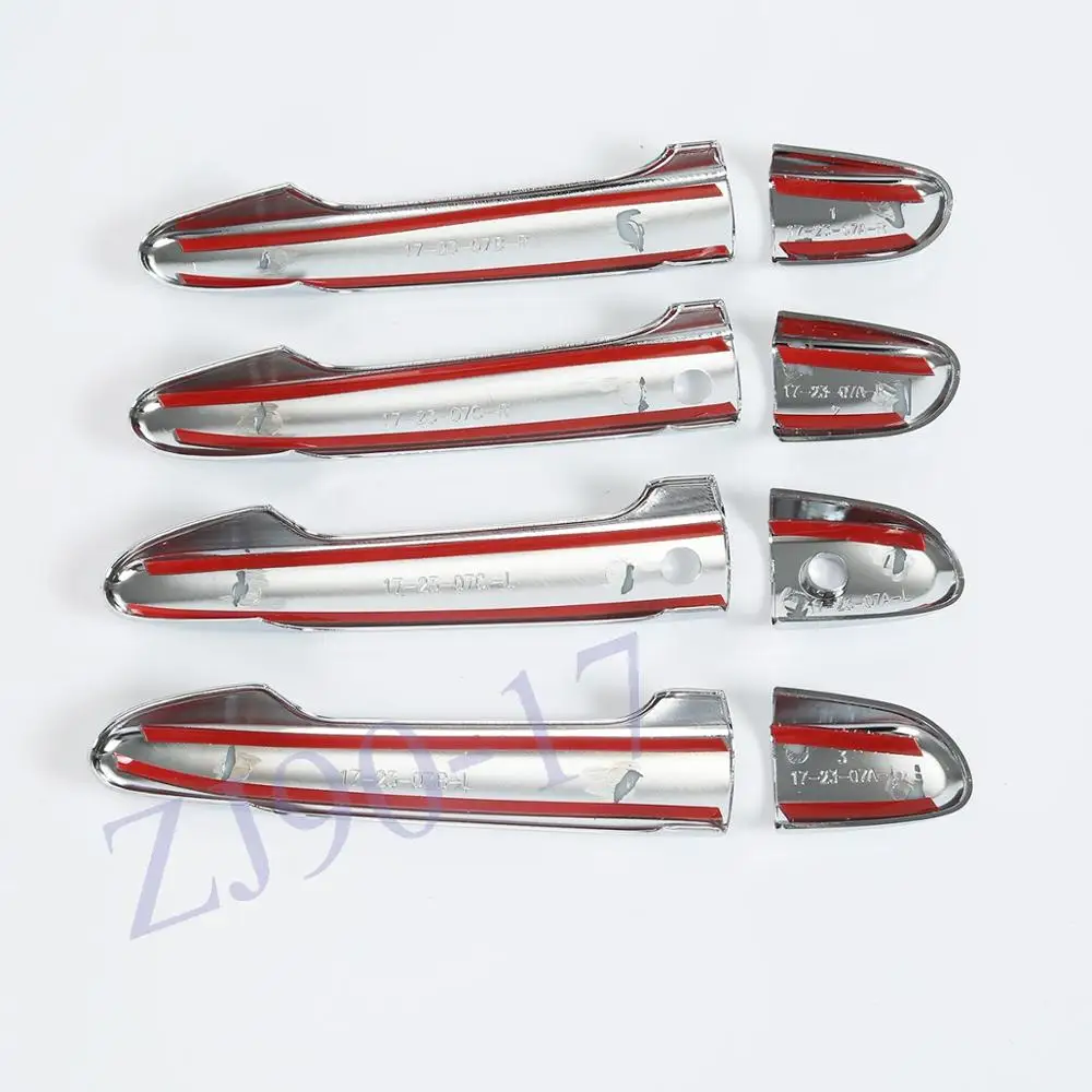 Стайлинг автомобиля крышка дверной ручки ABS отделка украшение автомобильные