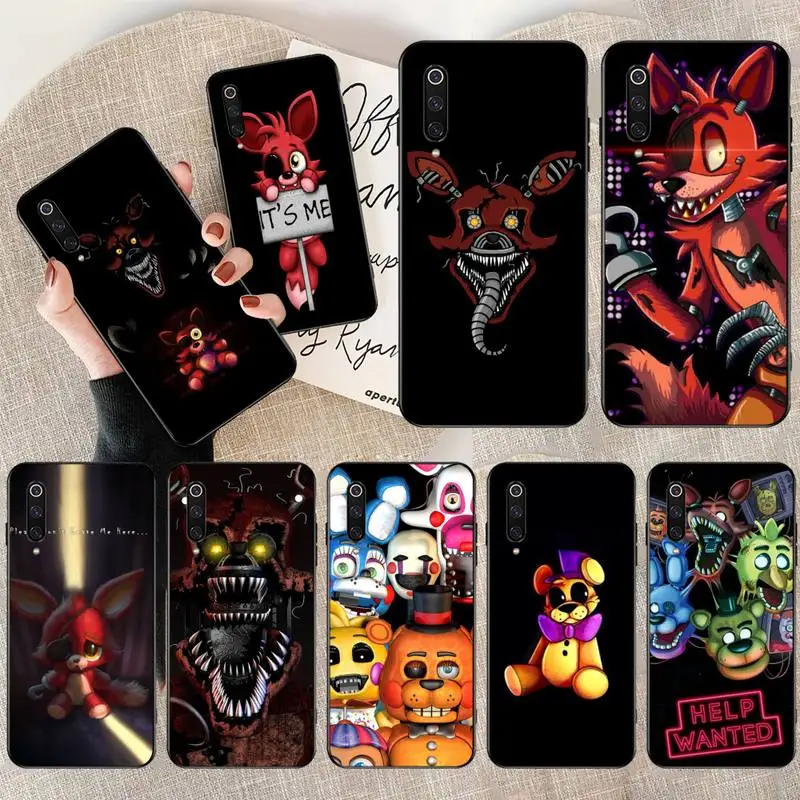 Чехол для телефона HPCHCJHM Fnaf плюшевый Foxy Xiaomi Mi9 9SE 8SE Pocophone F1 Mi8 Lite|Бамперы| |