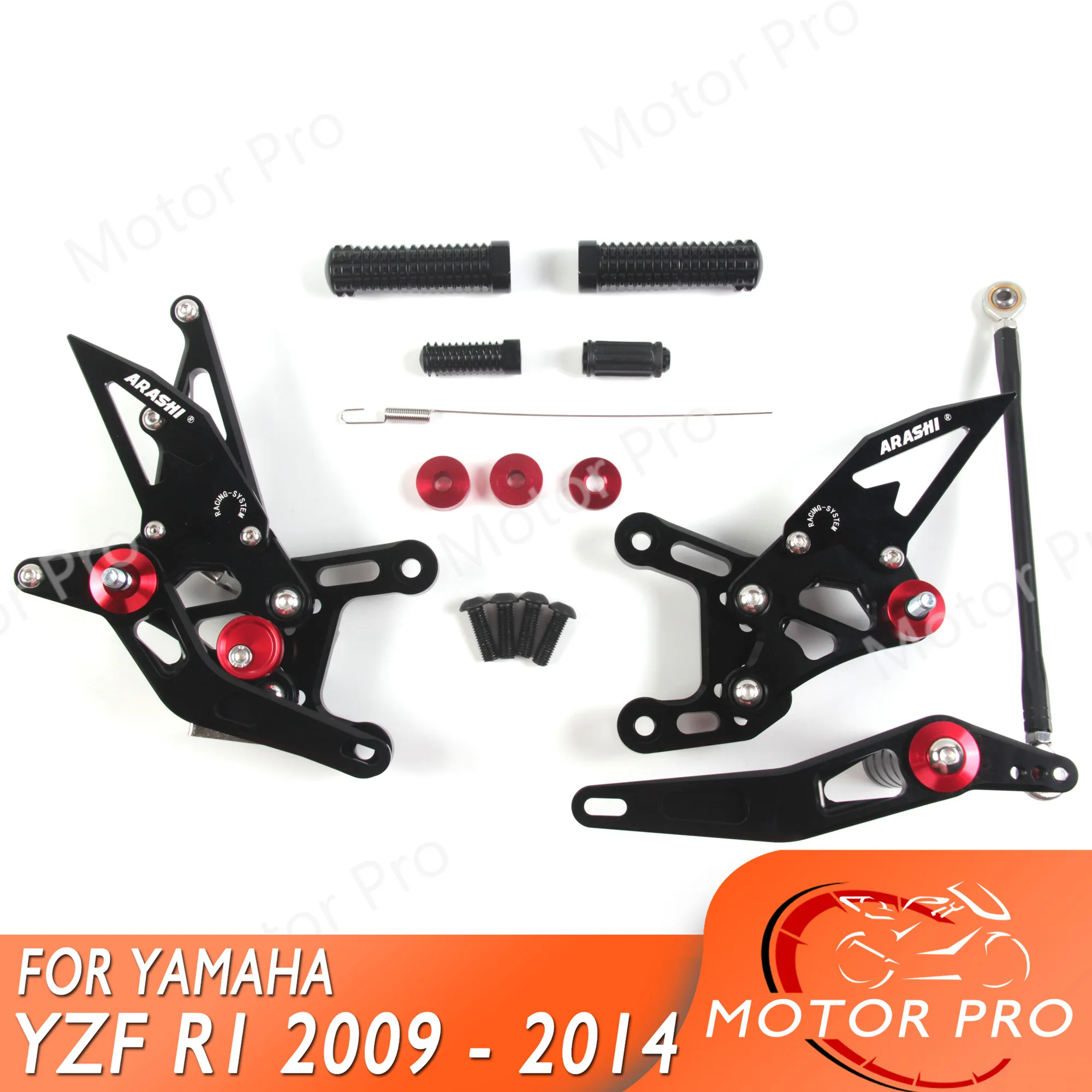 Регулируемые подставки для мотоциклов Yamaha YZF R1 2009 2014 аксессуары подставка ног