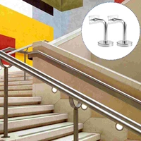 2pcs handrail wall mounted brackets support practical handrail holder bracket