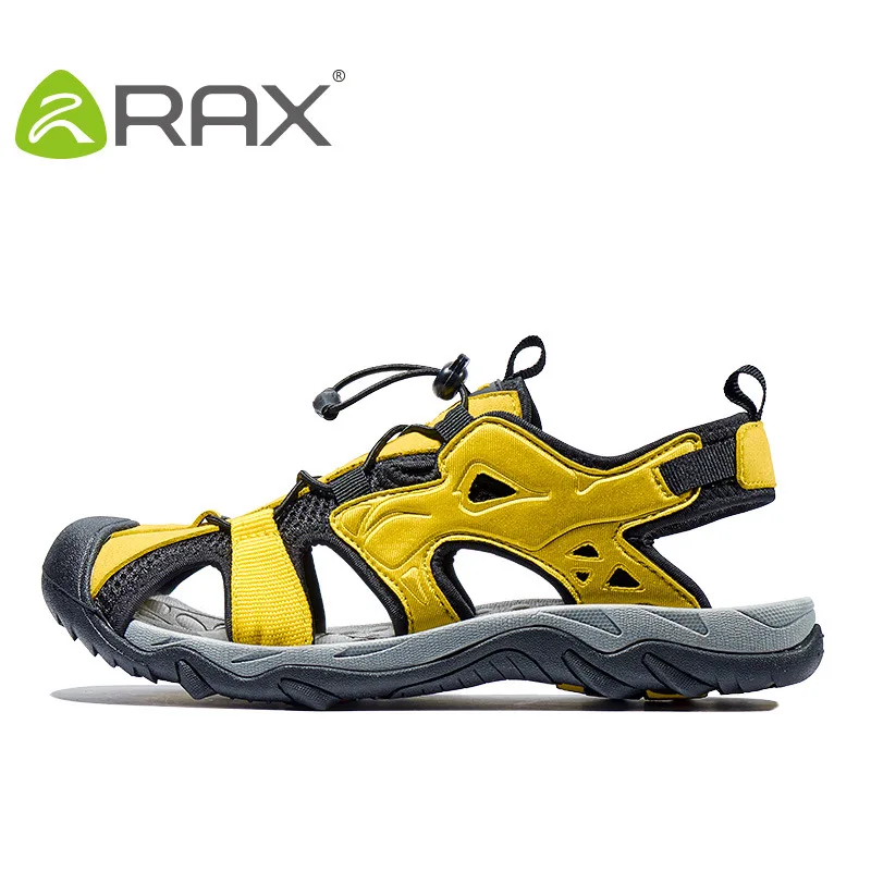 RAX 2021 Новая летняя дышащая майка с длинным рукавом мужские уличные сандалии для
