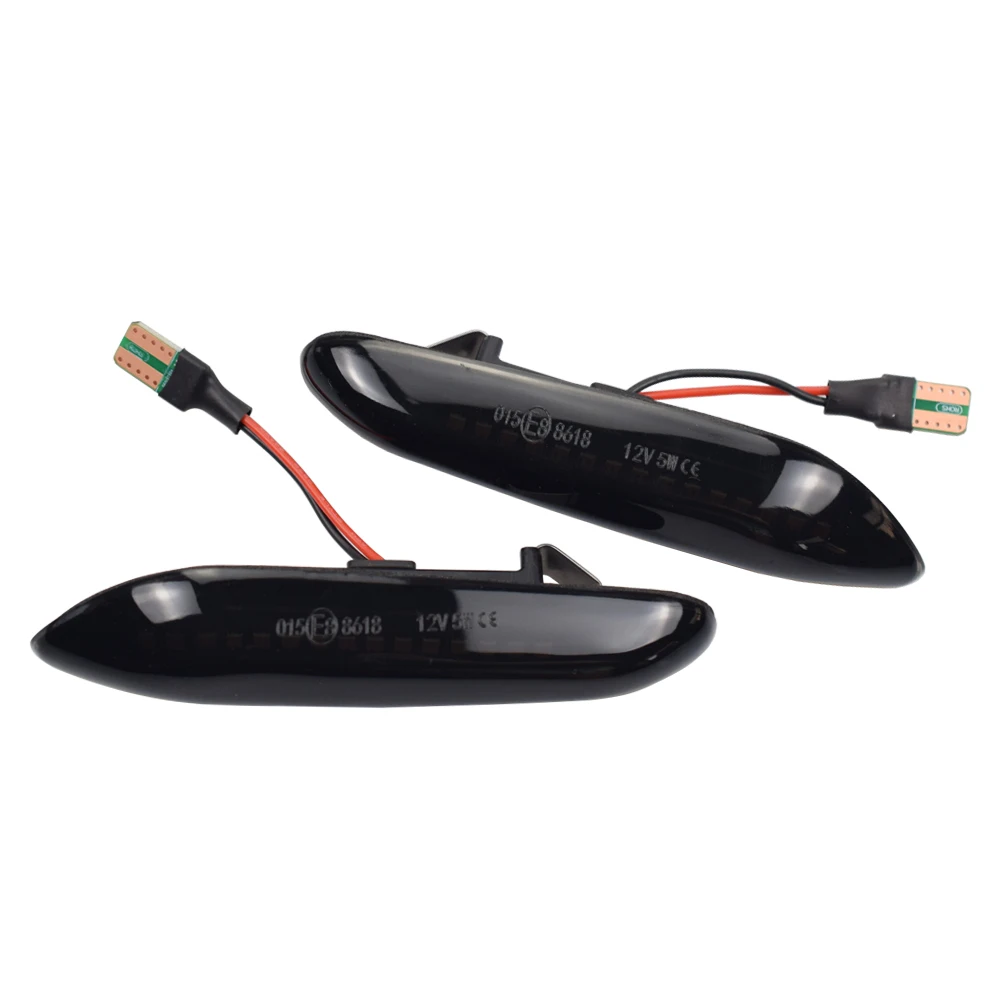 

2pcs LED Dynamic Turn Signal Side Marker Light Sequential Blinker Light For BMW 3 Series E92 Coupe 2007-2012