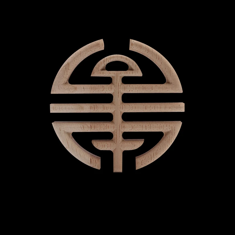 Украшение в стиле ретро Украшения Дома Деревянная Декаль деревянные фигурки