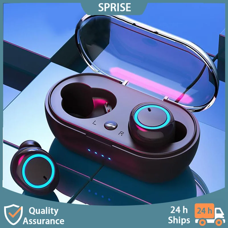 TWS-наушники с поддержкой Bluetooth сенсорным управлением и шумоподавлением |