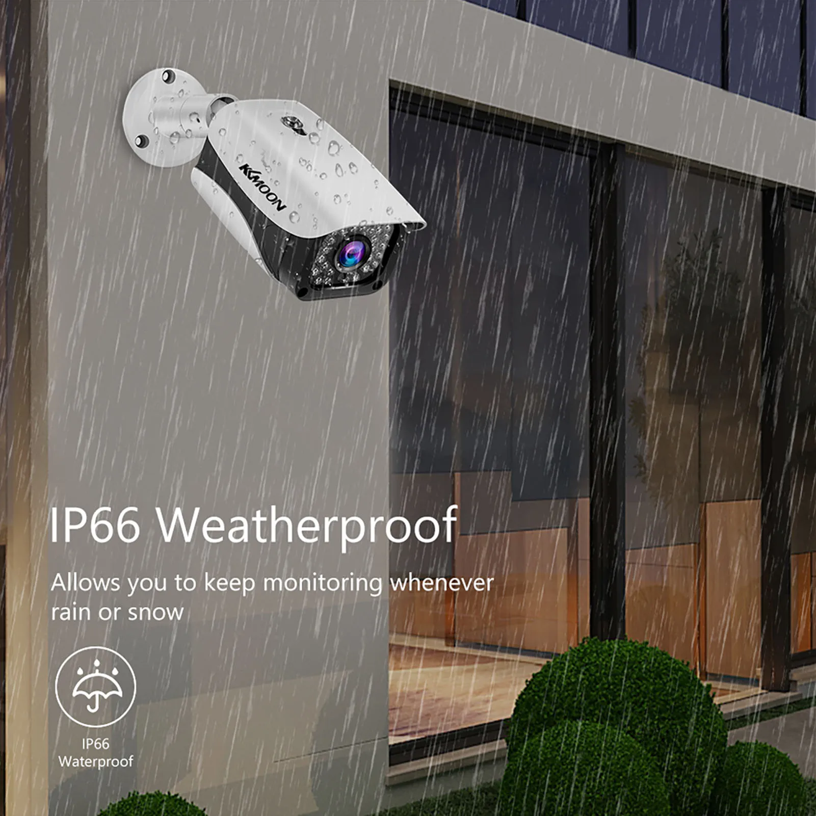 2MP 1080P камера безопасности (Hybrid 4-в-1 CVI/TVI/AHD/CVBS) инфракрасная ночного видения с