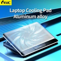 mc q5 portable laptop cooling pad aluminum alloy suitable for 12 17 inch gaming macbook lenovo laptop adjustable laptop stand