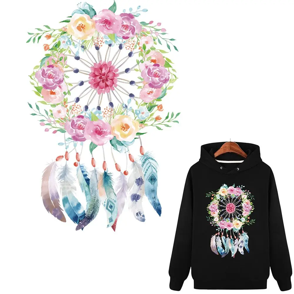 2021 Популярные Стильные нашивки Ловец снов переводные наклейки с помощью утюга