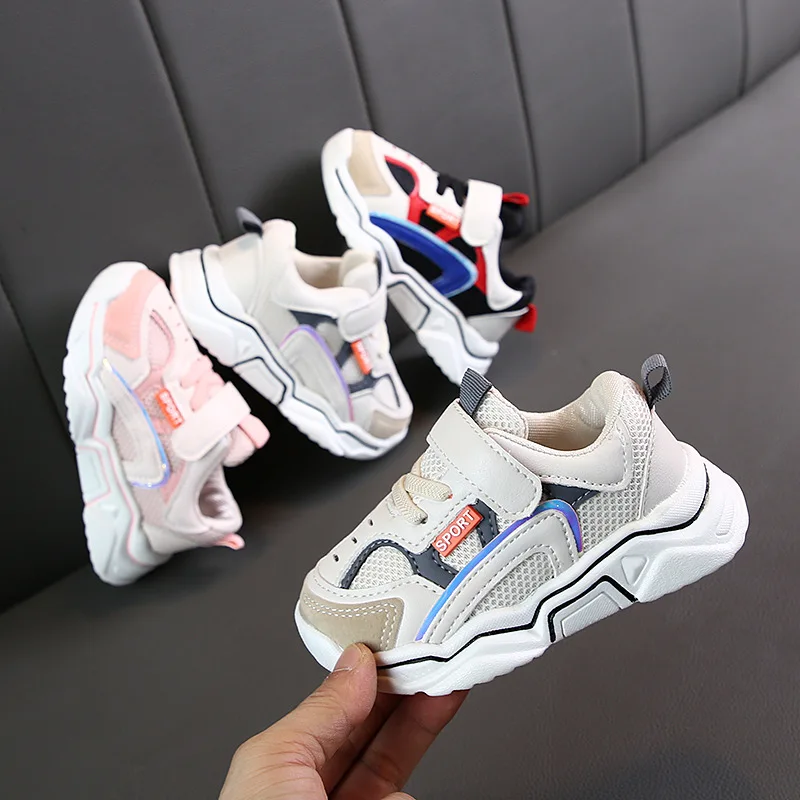 Детские кроссовки KINE PANDA повседневные дышащие сетчатые для начинающих ходить