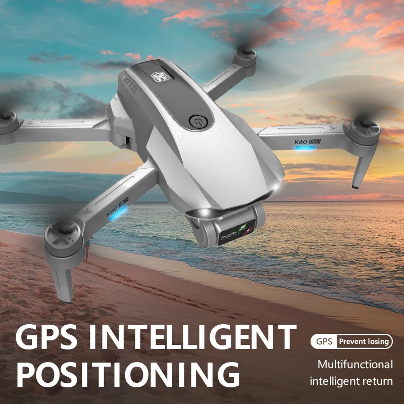 K60 Pro Drone 5G GPS Wi Fi с видом от первого лица 6K ESC HD Камера Квадрокоптер бесщеточным