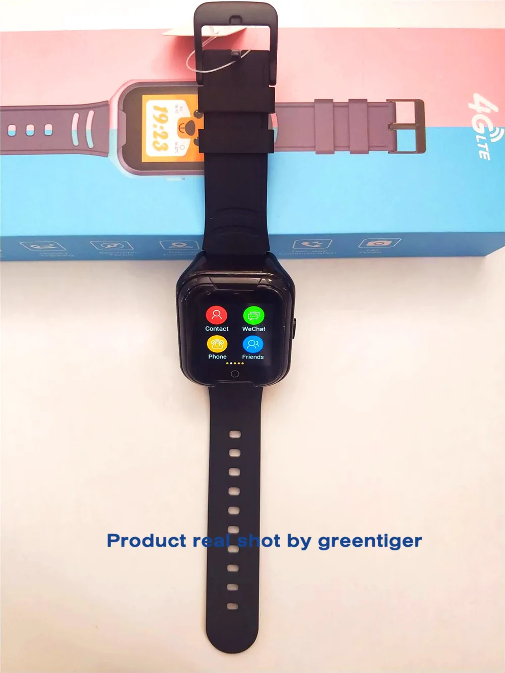 Greentiger 4G сеть A36E Wifi gps SOS Смарт часы дети видео вызов IP67 Водонепроницаемый Будильник камера детские часы VS Q50 Q90