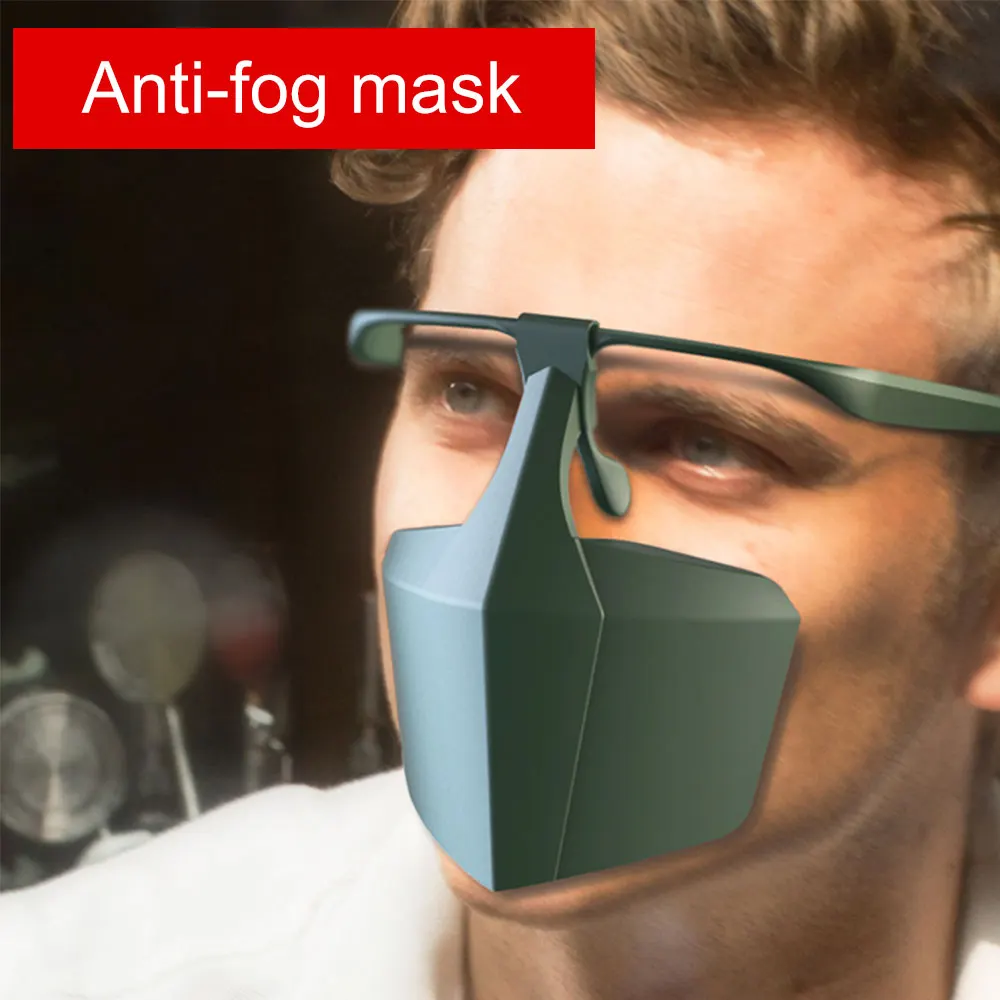 Защитная маска для лица анти туман Анти всплеск Антивирусная защита от пыли