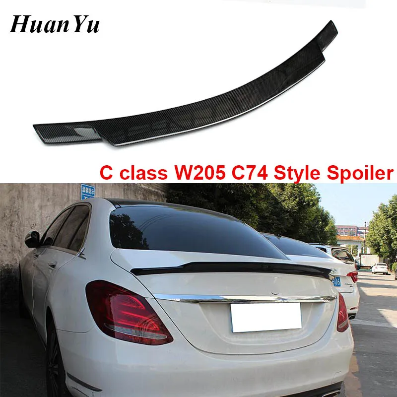 W205 2-дверный и 4-дверный задний спойлер C74 для багажника Mercedes-benz класса C купе или