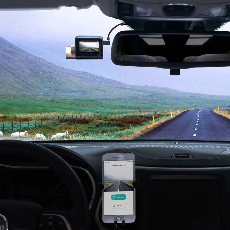 Новая 70mai Dash Cam Lite 1080P скорость координаты gps модули 70 MAI Lite Автомобильный видеорегистратор 24H монитор парковки 70mai Lite Автомобильный видеорегистратор