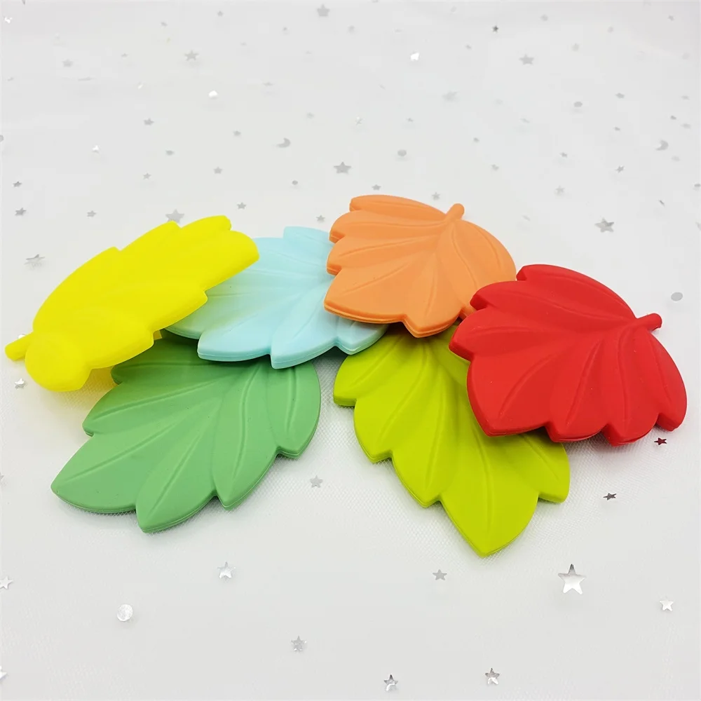 10 шт. женское кольцо в виде лепестков из силиконовый Прорезыватель для зубов Еда
