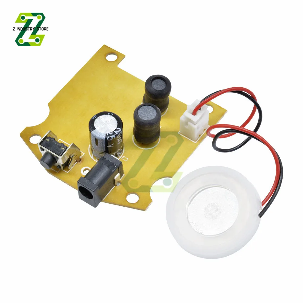 

DC3.7-12V D 20 мм ультразвуковой распыляющий преобразователь Mist керамический увлажнитель 113 кГц