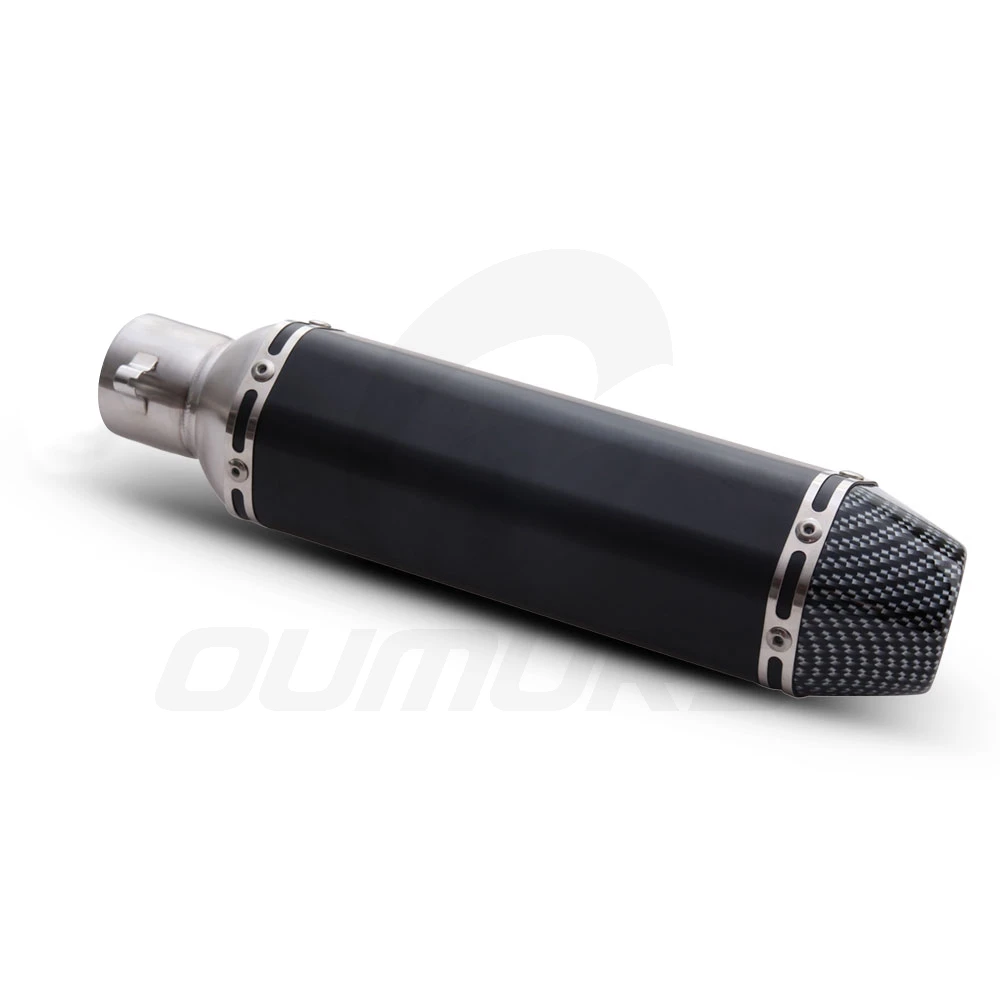Универсальный глушитель выхлопной трубы для мотоцикла Akrapovic Yamaha FZ6 R1 ER6N CBR250 600 MT07