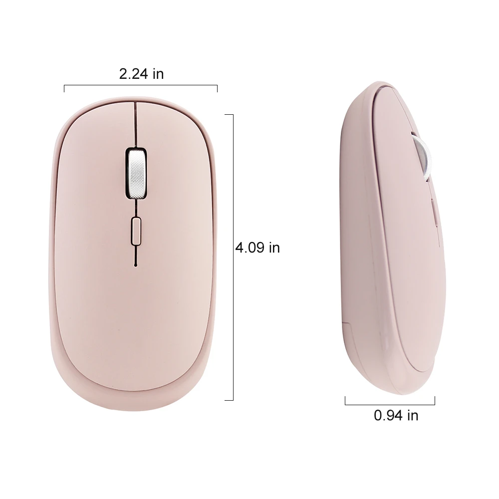 CHYI Беспроводная оптическая мышь Bluetooth двойной режим 2 4 ГГц Mause кнопки