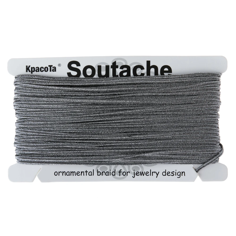 Металлический плетеный шнур длина 31 метра цвет в ассортименте