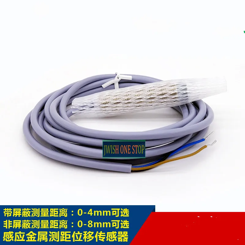 M12 индуктивный аналоговый выход металлический Железный индукционный разъем 0-10