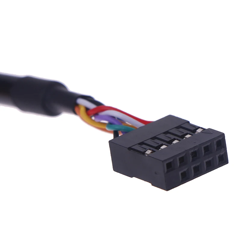 1 шт. 30 см/50 см Внутренняя Материнская плата 9pin двойной Порты и разъёмы USB 2 0