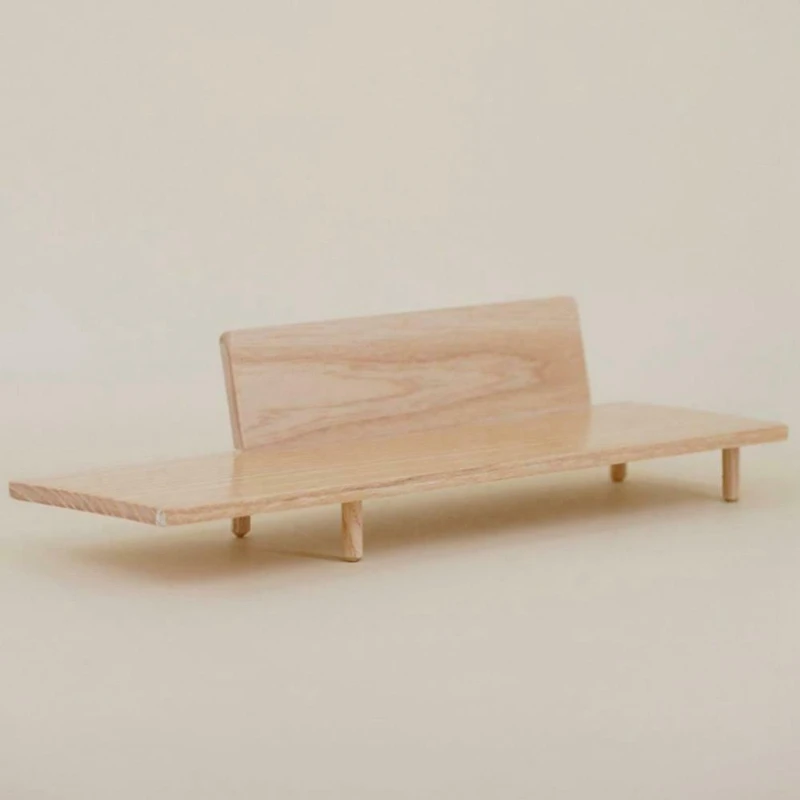 1:12 весы кукольный домик Деревянный Мини Диван Миниатюрный диван куклы наборы