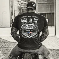 ride or die vintage motorcycle bronx ny old respect bikers t shirt summer cotton short sleeve o neck mens t shirt new s 3xl