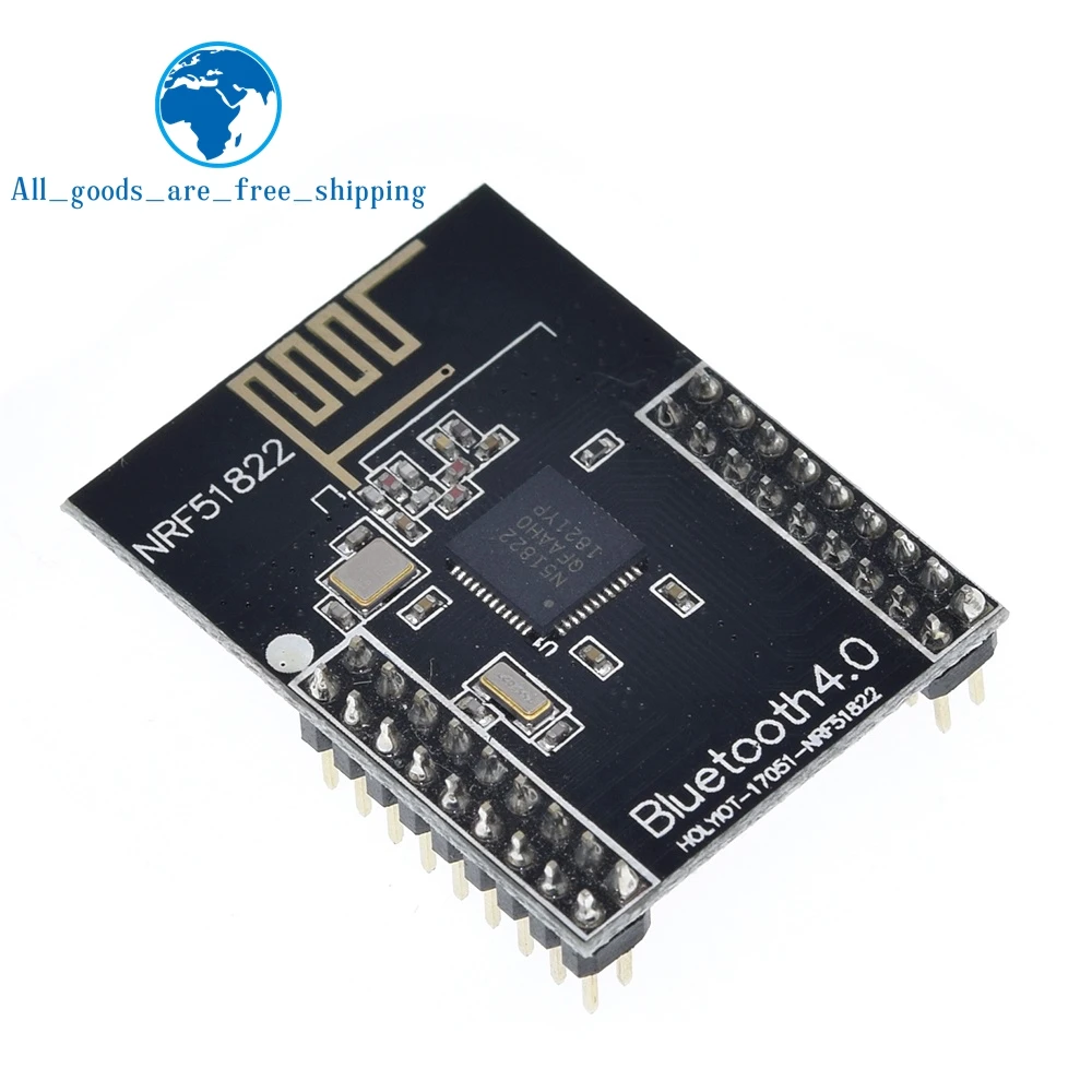 Модуль беспроводной связи TZT NRF51822 2 4G модуль Bluetooth/модуль zigbee/DMX512|Интегральные