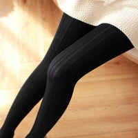 super elastic jacquard tights women warm solid tights female collant stretchy pantyhose hosiery autumn winter tights
