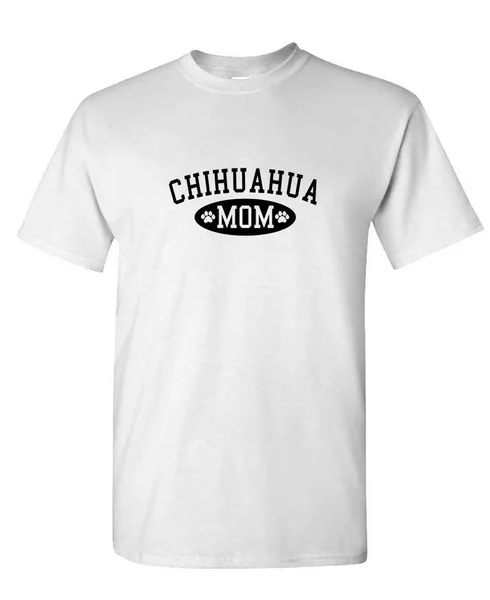 Чихуахуа мама-унисекс хлопковая Футболка | Мужская одежда