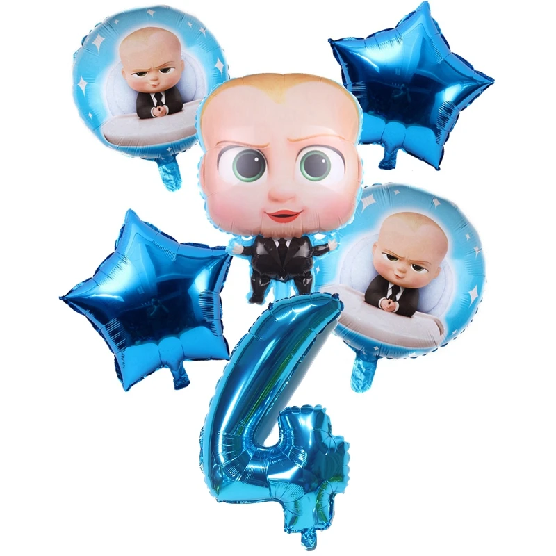 6 шт. фольгированные шарики для мальчиков 30 дюймов | Шарики и аксессуары